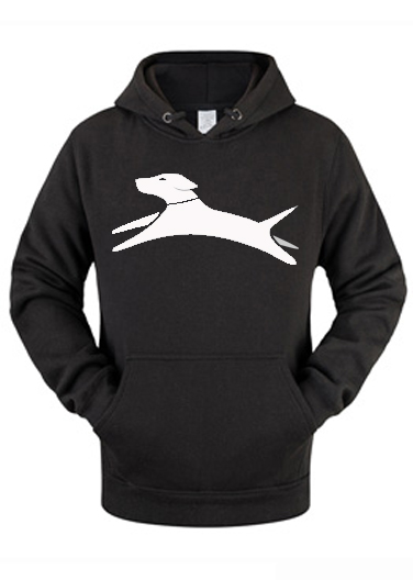 Hoody-schwarz Hoody MAX-HAMSTER