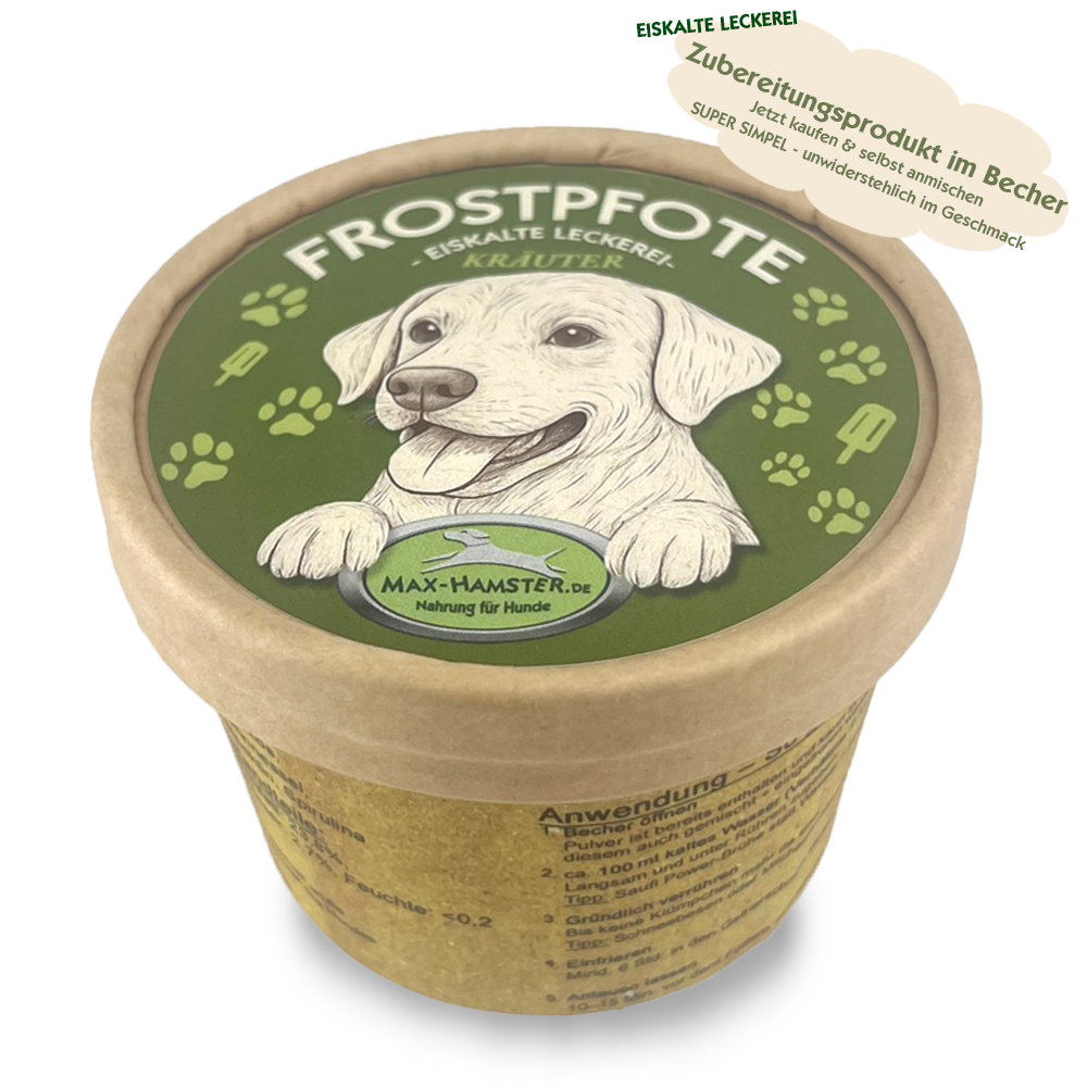 Frostpfote Eiskalte Leckerei - Kräuter Frostpfote Eiskalte Leckerei - Kräuter