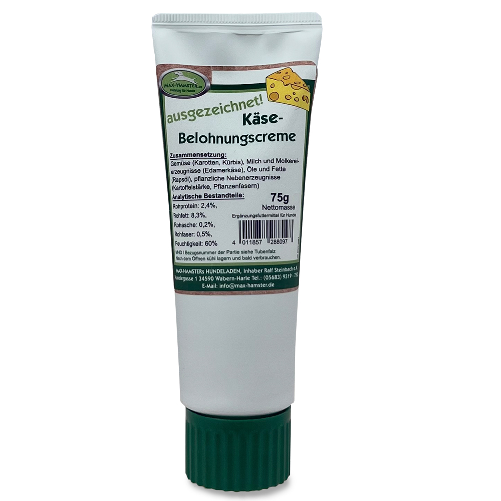 Käse-Belohnungscreme 75g Käse-Belohnungscreme 75g