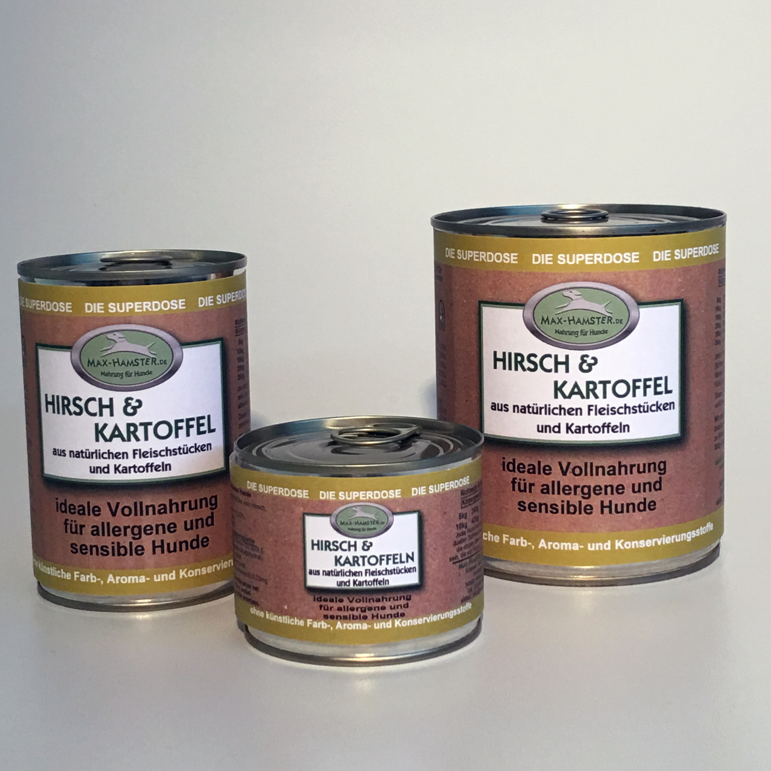 Hirsch-Kartoffel Hirsch und Kartoffel - Premium Dosenmenü