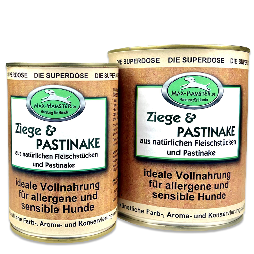 Ziege und Pastinake   Premium Dosenmenü