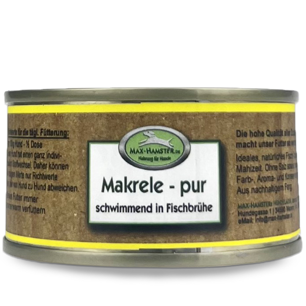 Makrele - pur schwimmend in Fischbrühe