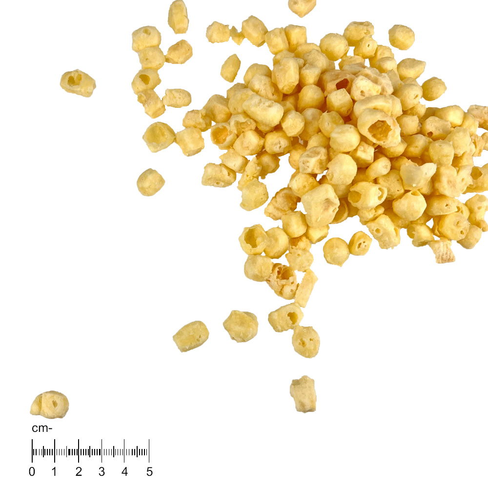 Käse-pur gepufft Käse-pur gepufft