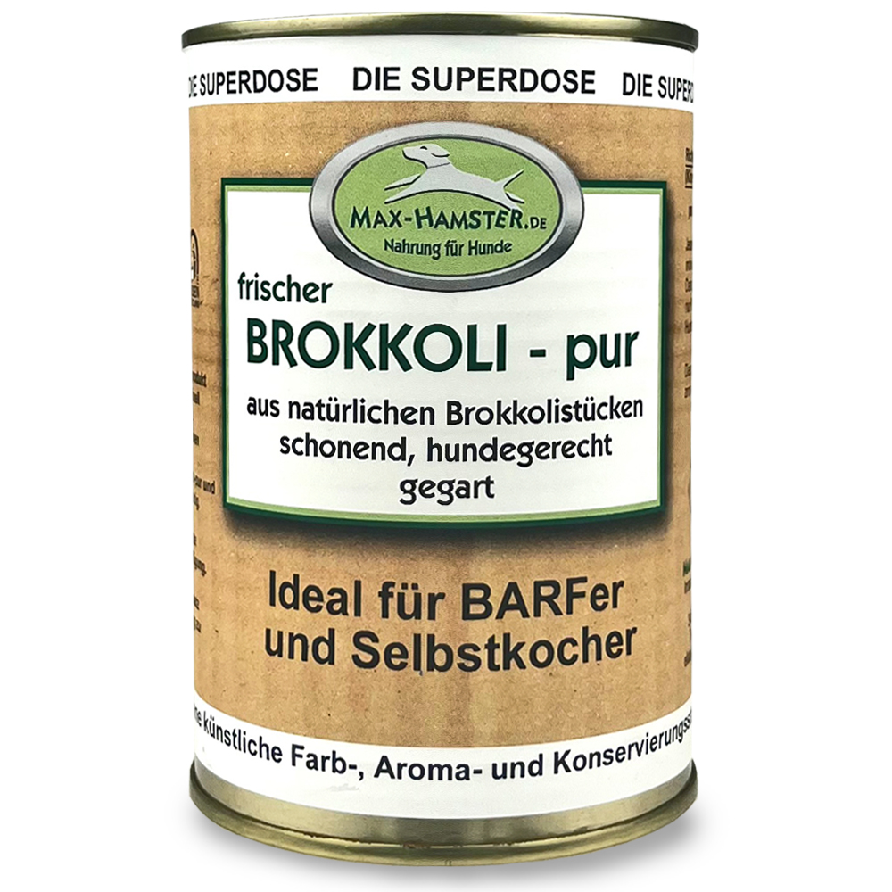frischer Brokkoli - pur Premium Dosengemüse frischer Brokkoli - pur Premium Dosengemüse