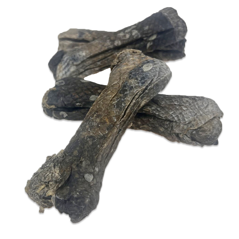 Lachs-Hautknochen 12cm