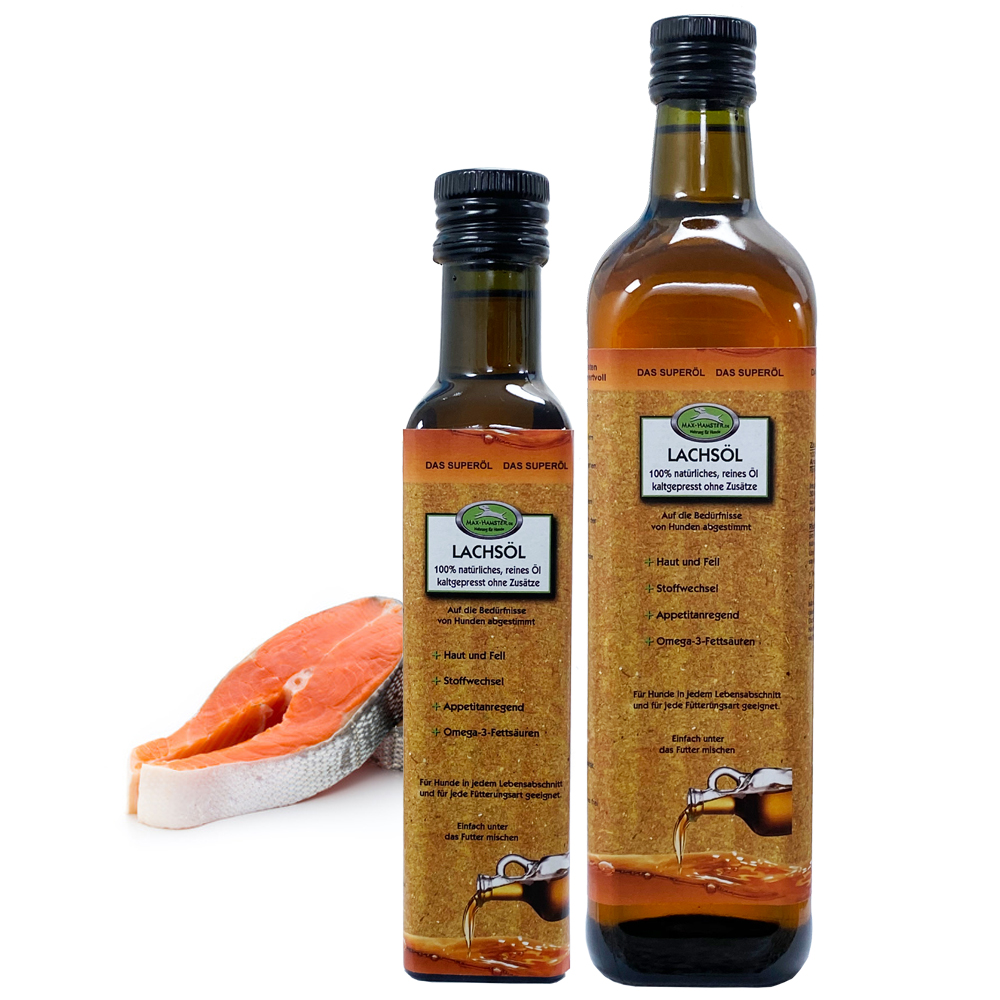 Lachsoel-Max-Hamster Premium Lachsöl
