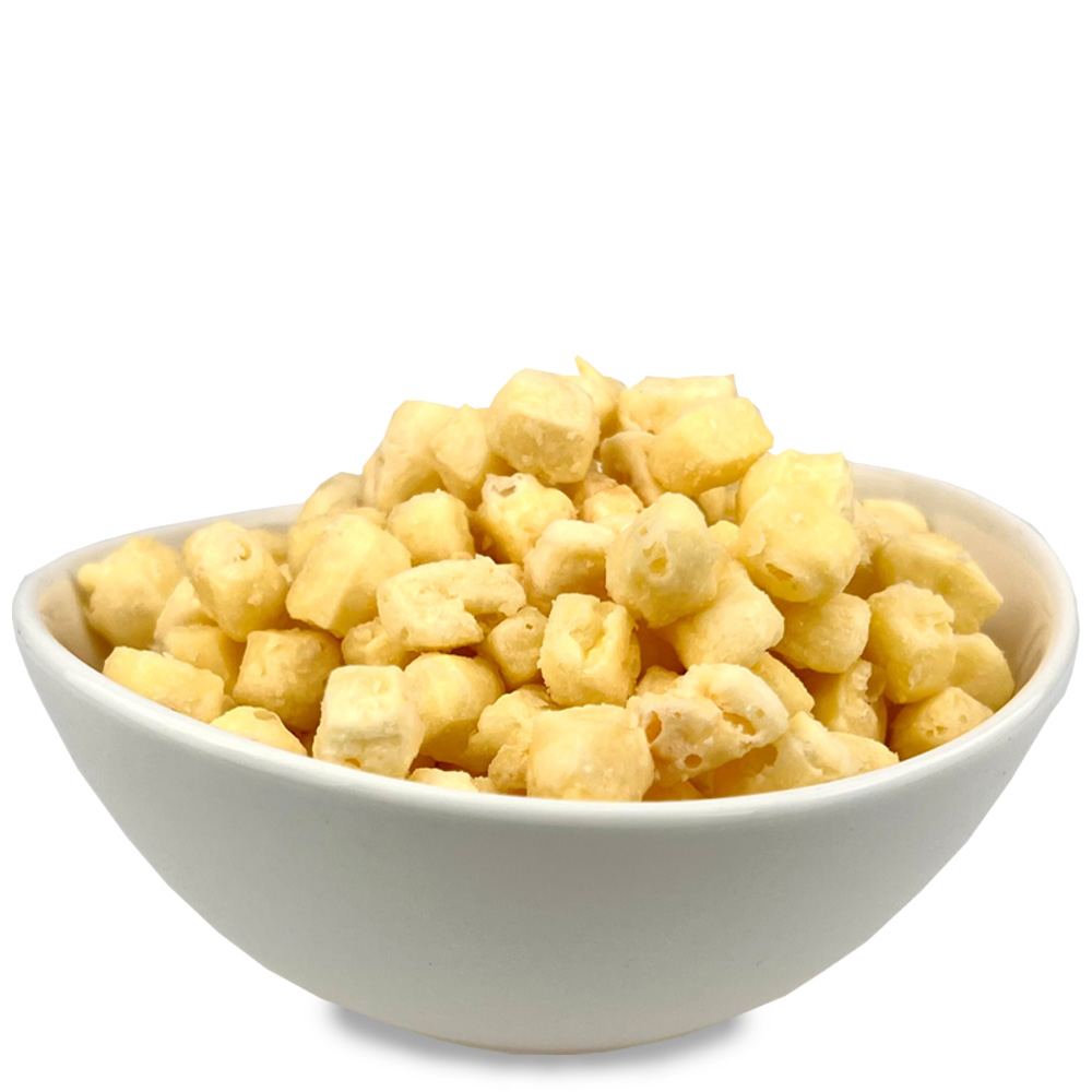 Käse-pur gepufft Käse-pur gepufft