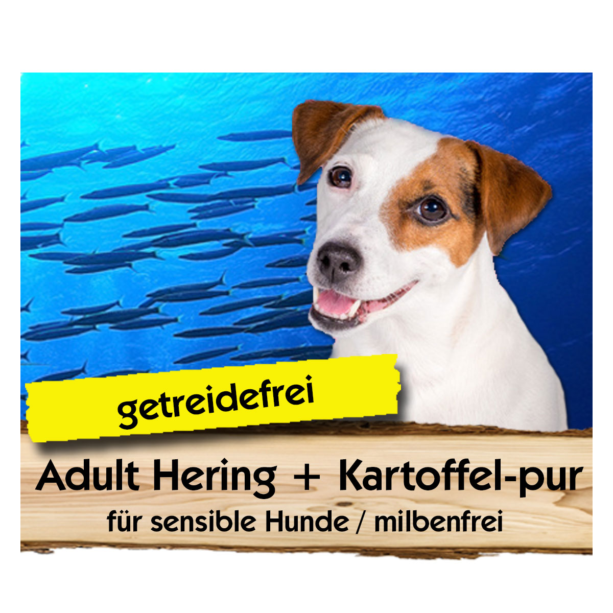 Adult-Hering-Kartoffel-pur-Max-Hamster Adult Hering + Kartoffel-pur