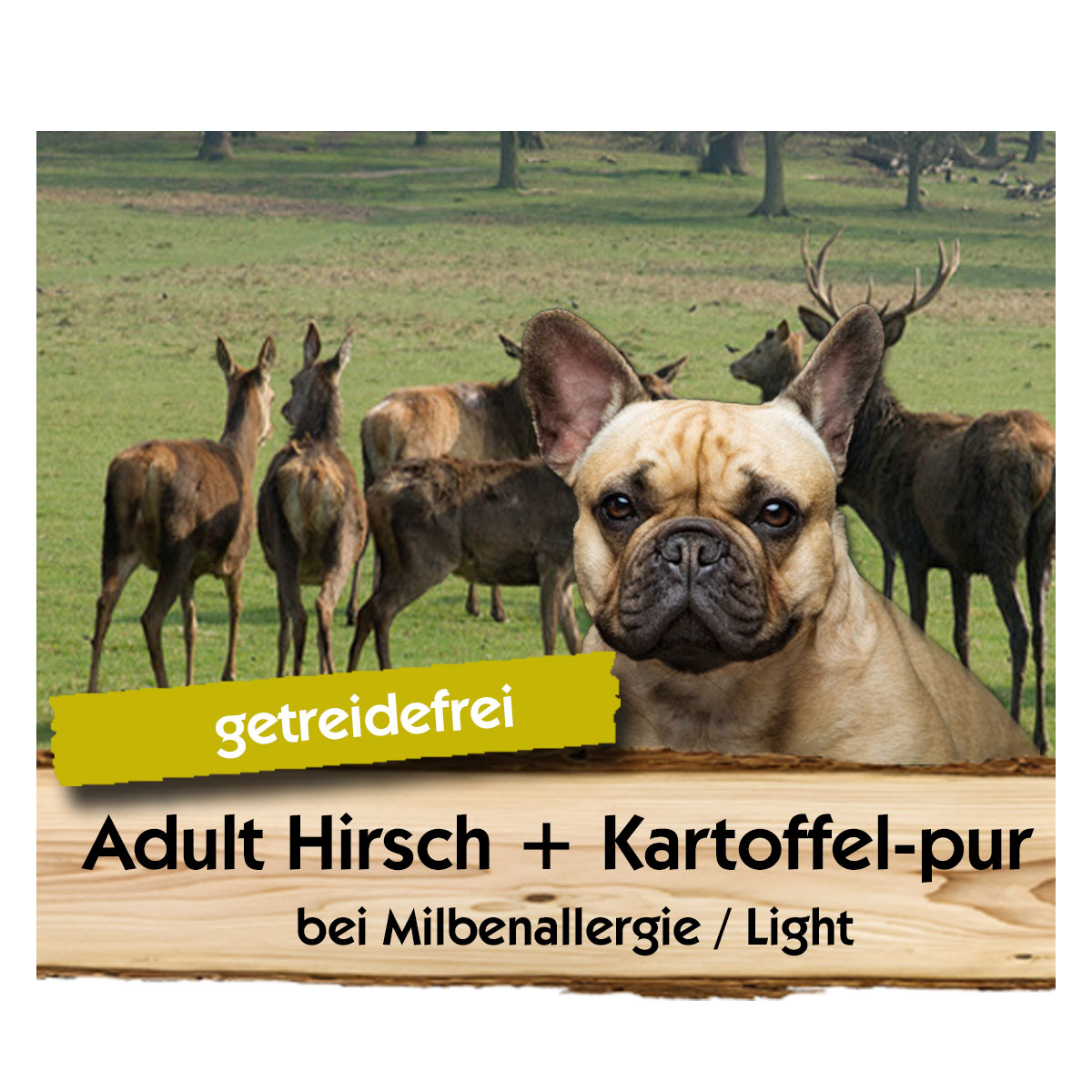 Adult-Hirsch-Kartoffel-Max-Hamster ADULT Hirsch + Kartoffel-pur