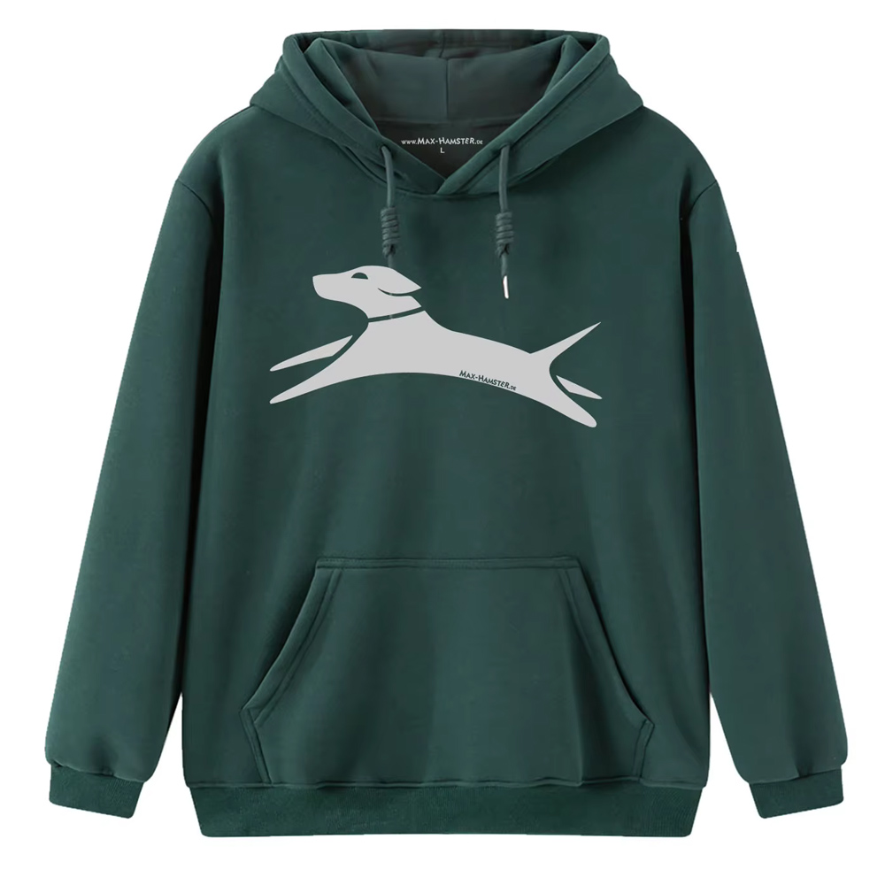 Hoody MAX-HAMSTER XXXL dunkelgrün