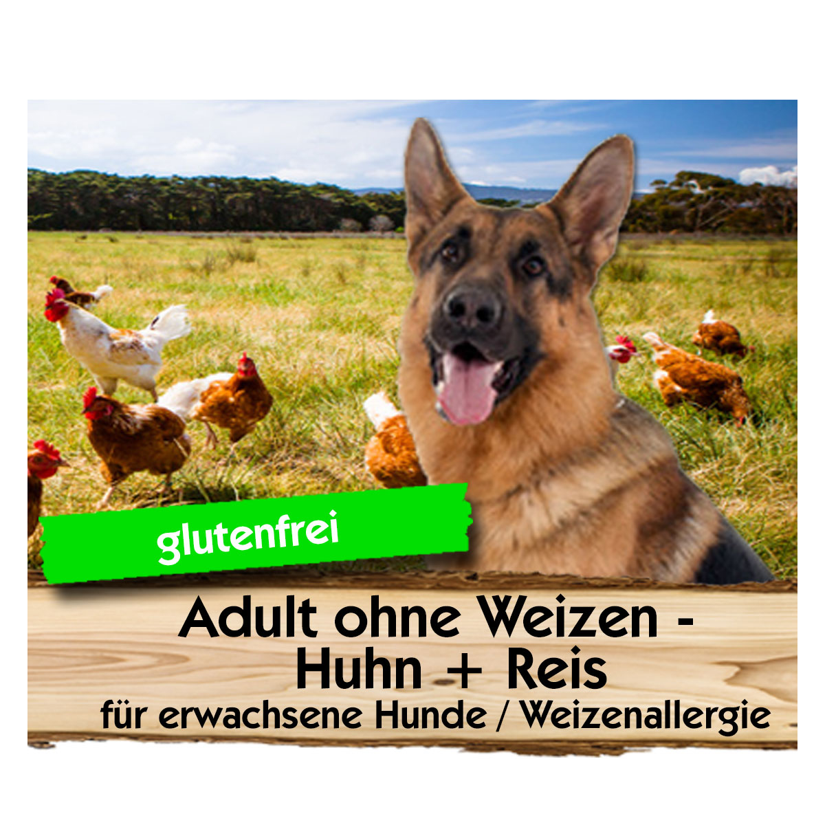 Adult-ohne-Weizen-Huhn-Reis-Max-Hamster ADULT OHNE WEIZEN  Huhn + Reis