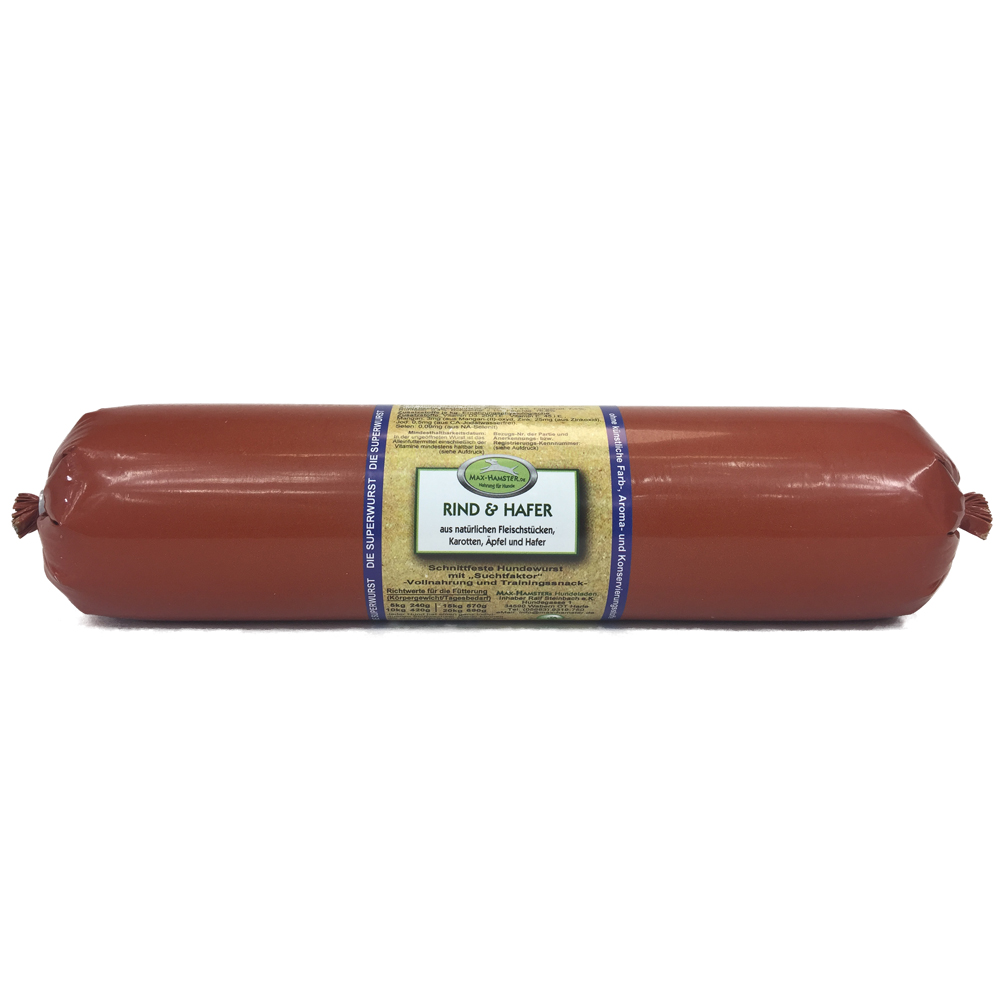 Rind-und-Hafer-850g-Hundewurst