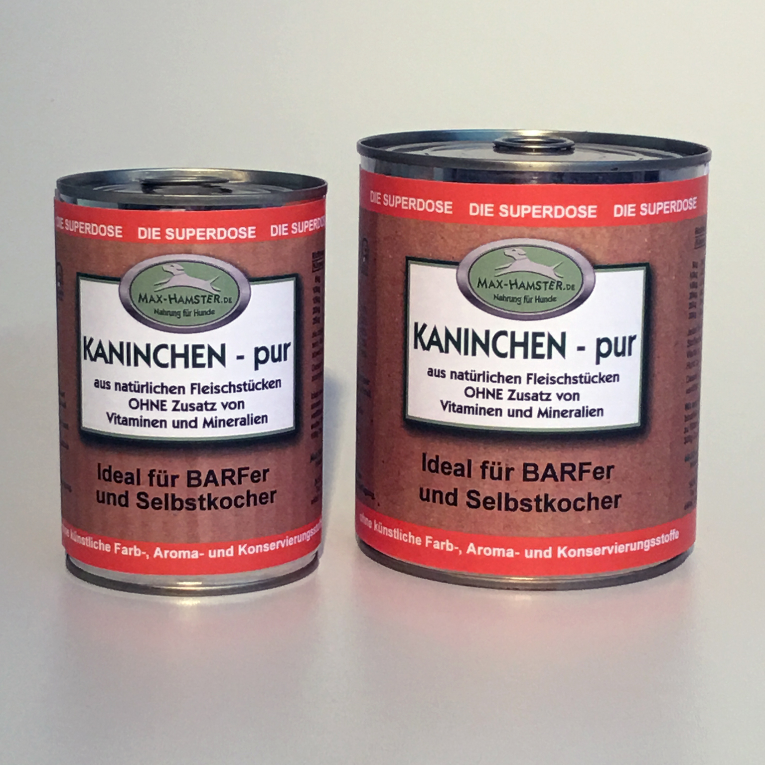 Kaninchen-pur Kaninchen - pur   Premium Dosenfleisch OHNE Zusätze