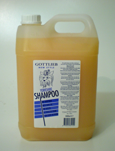 Hundeshampoo 5 Ltr Naturölshampoo für Yorkshire von Gottlieb New Style (Shampoo)